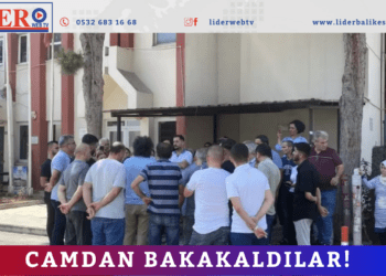 Camdan bakakaldılar!