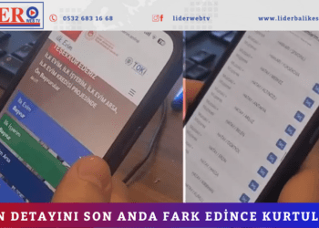 IBAN detayını son anda fark edince kurtuldu!
