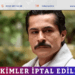 Çekimler iptal edildi