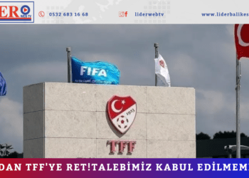 FIFA’dan TFF’ye ret!