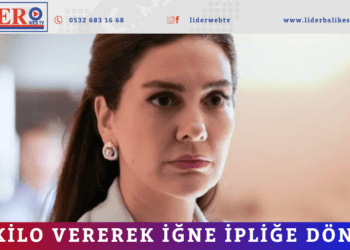  20 kilo vererek iğne ipliğe döndü!
