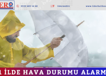 81 ilde hava durumu alarmı!