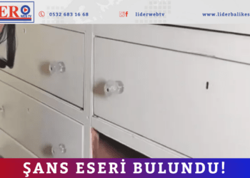 Şans eseri bulundu!