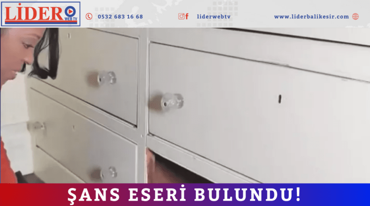 Şans eseri bulundu!