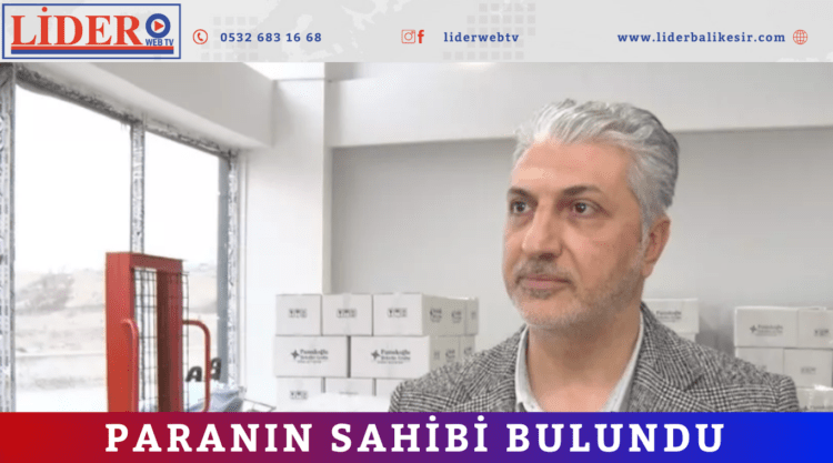 PARANIN SAHİBİ BULUNDU