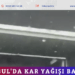 İstanbul’da kar yağışı başladı! 