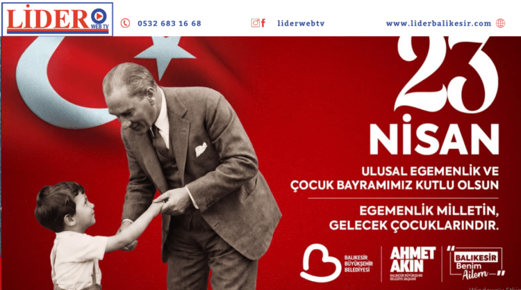 Başkan Akın’dan 23 Nisan Mesajı