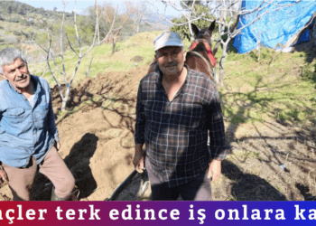 Gençler terk edince iş onlara kaldı