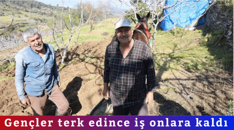 Gençler terk edince iş onlara kaldı