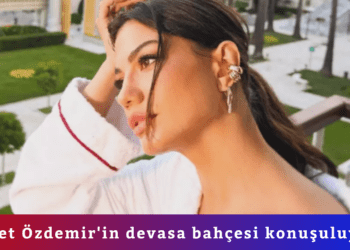 Demet Özdemir’in devasa bahçesi 