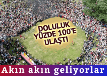 Akın akın geliyorlar
