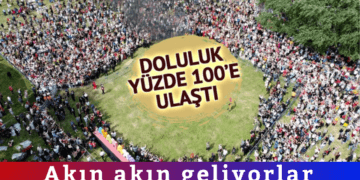 Akın akın geliyorlar