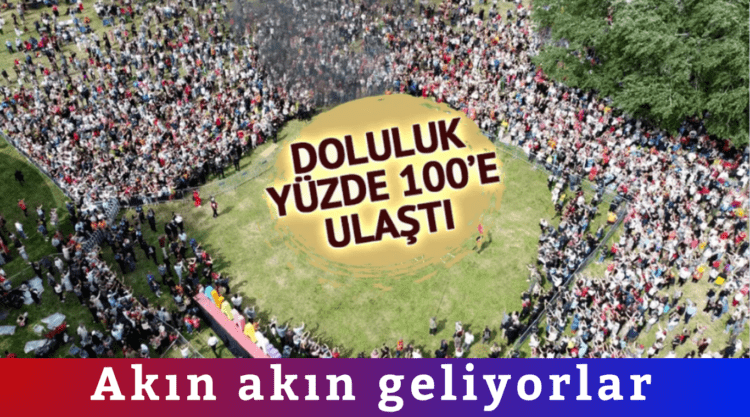 Akın akın geliyorlar