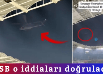 Konyaspor-Fenerbahçe maçında F-16 ve Sikorsky uçurmuştu!