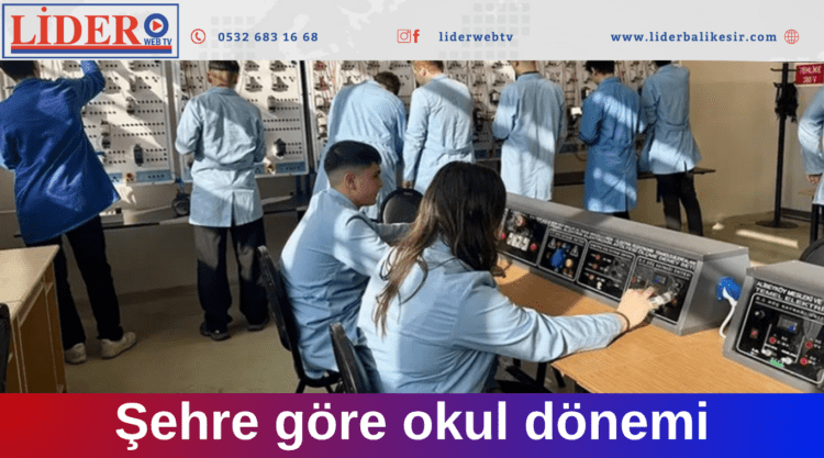 Şehre göre okul dönemi