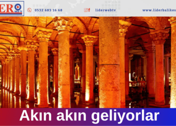 Akın akın geliyorlar