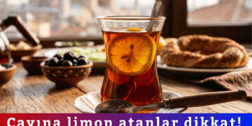 Çayına limon atanlar dikkat!