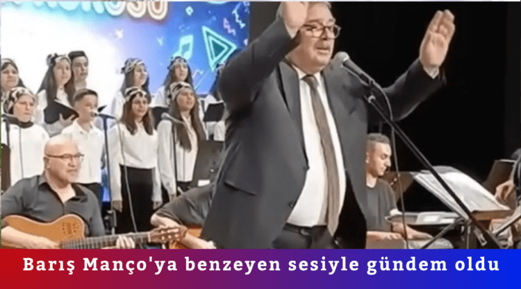 Barış Manço’ya benzeyen sesiyle gündem oldu