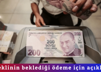 Emeklinin beklediği ödeme için açıkladı