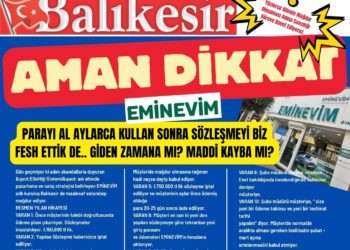 AMAN DİKKAT PARAYI AL AYLARCA KULLAN SONRA SÖZLEŞMEYİ BİZ FESH ETTİK DE.. GİDEN ZAMANA MI? MADDİ KAYBA MI?