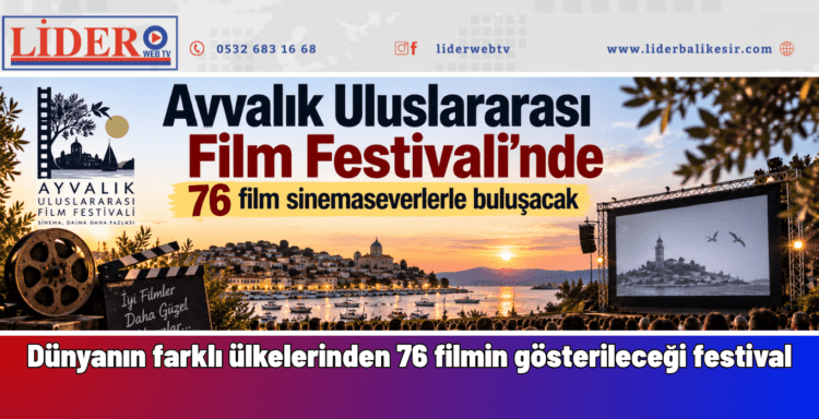 Ayvalık Uluslararası Film Festivali, 14-20 Eylül tarihleri arasında beşinci kez sinemaseverlerle buluşacak.