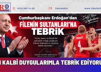 Cumhurbaşkanı Erdoğan’dan Filenin Sultanları’na tebrik