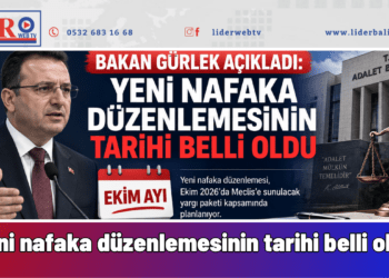 Bakan Gürlek açıkladı: Yeni nafaka düzenlemesinin tarihi belli oldu