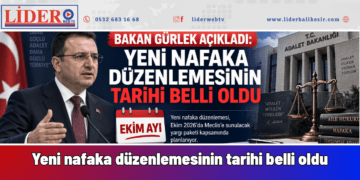 Bakan Gürlek açıkladı: Yeni nafaka düzenlemesinin tarihi belli oldu