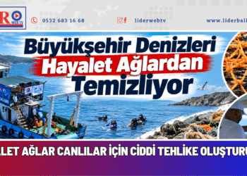 Büyükşehir Denizleri Hayalet Ağlardan Temizliyor