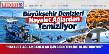 Büyükşehir Denizleri Hayalet Ağlardan Temizliyor
