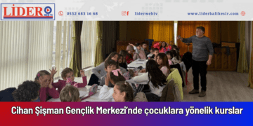 Cihan Şişman Gençlik Merkezi’nde çocuklara yönelik kurslar