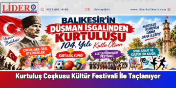 Balıkesir’in Kurtuluş Coşkusu Kültür Festivali İle Taçlanıyor
