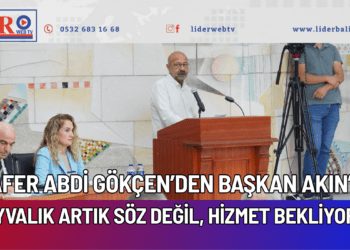 ZAFER ABDİ GÖKÇEN’DEN BAŞKAN AKIN’A
