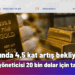 Altında 4,5 kat artış bekliyor! Ünlü fon yöneticisi 20 bin dolar için tarih verdi
