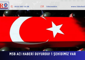 MSB acı haberi duyurdu! 1 şehidimiz var