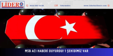 MSB acı haberi duyurdu! 1 şehidimiz var