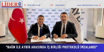 BAÜN ile AYBİR Arasında İş Birliği Protokolü İmzalandı
