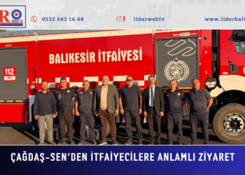ÇAĞDAŞ-SEN’DEN İTFAİYECİLERE ANLAMLI ZİYARET