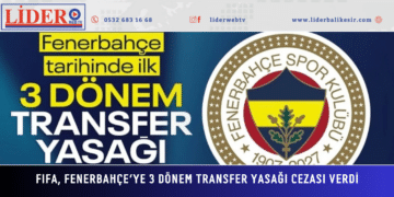 FIFA, Fenerbahçe’ye 3 dönem transfer yasağı cezası verdi