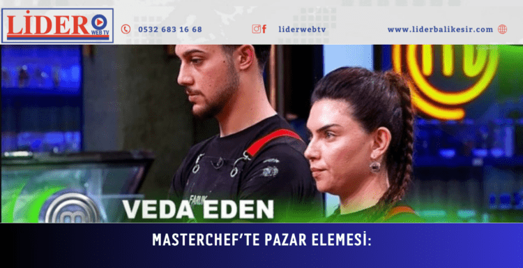 MasterChef’te 20 Eylül Pazar elemesi: Veda eden isim şaşırttı