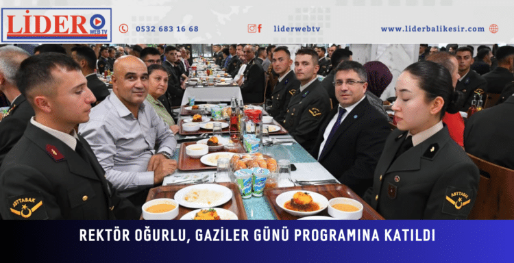 Rektör Oğurlu, Gaziler Günü Programına Katıldı