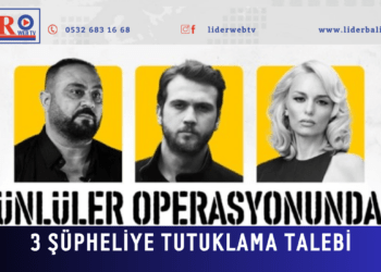 Ünlülere yönelik uyuşturucu soruşturmasında 3 kişi tutuklandı