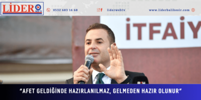 “GAZİLER BU ÜLKENİN TEMİNATIDIR”