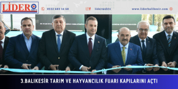 3.Balıkesir Tarım ve Hayvancılık Fuarı kapılarını açtı