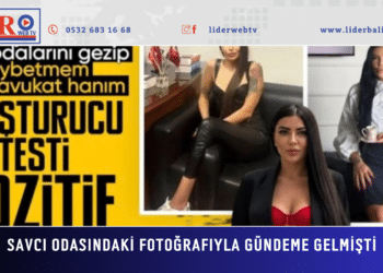 Savcı odasında fotoğraf çektiren avukatın uyuşturucu testi pozitif çıktı