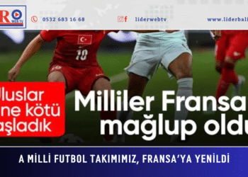 A Milli Futbol Takımımız, Fransa’ya yenildi