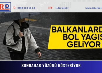 Sonbahar yüzünü gösteriyor: Sıcaklıklar düşecek, yağışlı hava günlerce sürecek