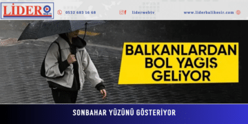 Sonbahar yüzünü gösteriyor: Sıcaklıklar düşecek, yağışlı hava günlerce sürecek