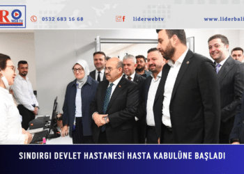 Sındırgı Devlet Hastanesi Hasta Kabulüne Başladı