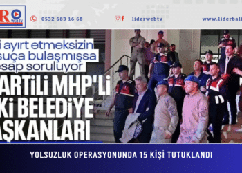 Yolsuzluk operasyonunda 15 kişi tutuklandı